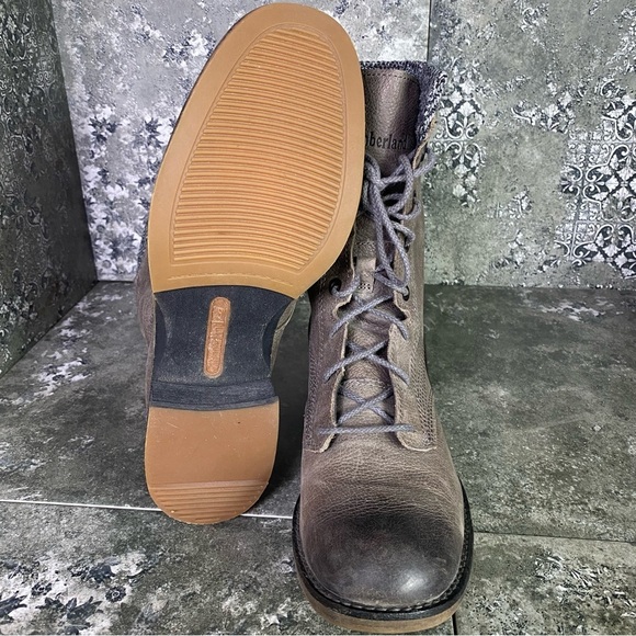 Timberland Ankle Boots Whittemore Gray Lace Up - Picture 7 of 10